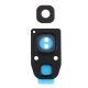 [000] Galaxy A3 A320 Rear Camera Lens Glass Set [Black]