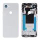 [000] Back Rear Battery Cover Housing Door Replacement for Google Pixel 3a [ORI] [White]
