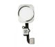iPhone 6S / 6S Plus Home Switch Button Flex Cable Ribbon Assembly with Rubber Gasket [Silver]