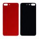 iPhone 8 Plus Back Rear Battery Cover Housing Door Replacement [With Large Camera Hole] [Glass Only] [High Quality] [Red]