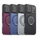 Case It Multi-Function 360° Rotating Ring Kickstand Shockproof Case with Built-in Card Slot for iPhone 18 Pro w/ Magsafe