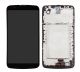 [000] LG K10 2016 (K430) LCD Screen Replacement with Digitizer Assembly [With Frame] [Black]