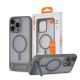 Case It MetalEase Metal Kickstand Soft Grip Matte Case for iPhone 15 Plus w/ Magsafe
