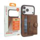 Case It Removable Magnetic Wallet Leather Case for iPhone 17 Pro
