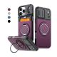 Case It Multi-Function 360° Rotating Ring Kickstand Shockproof Case with Built-in Card Slot for iPhone 18 Pro Max w/ Magsafe