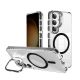 Case It F MagicCam Series Camera Ring Kickstand Transparent Case for Samsung Galaxy S24 Plus S926 / S25 Plus S936 w/ Magsafe