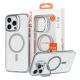 Case It F MagicCam Series Camera Ring Kickstand Transparent Case for iPhone 15 Pro w/ Magsafe