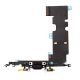 iPhone 8 Plus Charging Port Dock Connector Flex Cable Ribbon [Black]