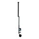 iPad 7 2019 / iPad 8 2020 / iPad 9 2021 Home Switch Button Flex Cable Ribbon Assembly with Rubber [Black]