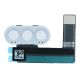 [000] iPad Pro 11 2018 / iPad Pro 11 2nd Gen 2020 / Pro 12.9 3rd Gen 2018 / Pro 12.9 4th Gen 2020 Keyboard Logic Board Flex Cable [White]