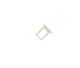 [000] iPad Pro 10.5 Sim Card Tray Holder Nano Slot Space Replacement [Gold]