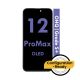 iPhone 12 Pro Max OLED Screen Replacement Assembly with Touch and Frame [OHQ | Grade S+] [Refurbished AAA] [Configuration and True Tone Ready]