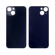 iPhone 13 Back Rear Battery Cover Housing Door Replacement [With Large Camera Hole] [Glass Only] [High Quality] [Black]