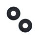 iPhone 13 Mini / 13 Rear Camera Lens Cover Ring Replacement [Black] [2pcs]