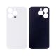 iPhone 13 Pro Back Rear Battery Cover Housing Door Replacement [With Large Camera Hole] [Camera Ring and Rear Glass 2in1] [Glass Only] [High Quality] [Silver]