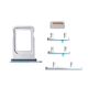 iPhone 13 Pro / 13 Pro Max Side Buttons Set and Sim Card Tray Holder Replacement [Silver]