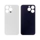 iPhone 14 Pro Back Rear Battery Cover Housing Door Replacement [With Large Camera Hole] [Glass Only] [High Quality] [Silver]