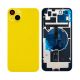 iPhone 14 Plus Back Rear Battery Cover Housing Door Replacement [With Rear Camera Lens] [Assembly] [Yellow]