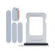 iPhone 15 / 15 Plus Side Buttons Set and Sim Card Tray Holder Replacement [Blue]