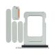 iPhone 15 / 15 Plus Side Buttons Set and Sim Card Tray Holder Replacement [Green]