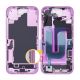 iPhone 16 Middle Frame with Camera Button Soldered [Assembly] [Pink]