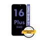 iPhone 16 Plus LCD Screen Replacement Assembly with Touch and Frame [OHQ | Grade S+] [Refurbished AAA] [Configuration and True Tone Ready]