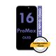 iPhone 16 Pro Max LCD Screen Replacement Assembly with Touch and Frame [OHQ | Grade S+] [Refurbished AAA] [Configuration and True Tone Ready]