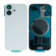 iPhone 17 Back Rear Battery Cover Housing Door Replacement [With Rear Camera Lens] [White] [With MagSafe Magnet] [Camera Ring and Rear Glass 2in1] [Glass with Metal Panel]