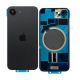 iPhone 17e Back Rear Battery Cover Housing Door Replacement [With Rear Camera Lens] [Black]