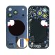 iPhone 17 Pro Middle Frame with Camera Button Soldered [Assembly] [Deep Blue]