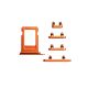 iPhone 17 Pro / 17 Pro Max Side Buttons Set and Sim Card Tray Holder Replacement [Cosmic Orange]