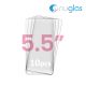 NUGLAS 2.5D Tempered Glass Screen Protector for iPhone 6 Plus / 6S Plus / 7 Plus / 8 Plus [Clear] [No Package] (10 pcs)