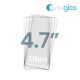 NUGLAS 2.5D Tempered Glass Protector for iPhone SE 2020 / SE 2022 [Clear] [No Package] (10 pcs)