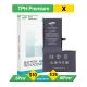 iPhone X Internal Li-ion Battery Replacement 2716mAh [with Battery Sticker] [TPH Premium]