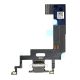 iPhone XR Charging Port Dock Connector Flex Cable Ribbon [Black]