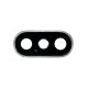 iPhone XS / XS Max Rear Camera Lens Cover Ring Replacement [Silver]
