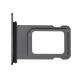 iPhone XS Max Sim Card Tray Holder Nano Slot Space Replacement [Black]