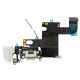 [000] iPhone 6 Charging Port Dock Connector Headphone Jack with Microphone Flex Cable Ribbon [White]
