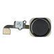 iPhone 6 / 6 Plus Home Switch Button Flex Cable Ribbon Assembly with Rubber Gasket [Black]