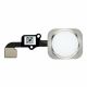 iPhone 6 / 6 Plus Home Switch Button Flex Cable Ribbon Assembly with Rubber Gasket [Silver]