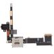 [000] iPad 2 Headphone Audio Jack Flex Cable Ribbon with Sim Card Slot Reader [Wifi + 3G Version]