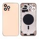 iPhone 12 Pro Max Back Rear Battery Cover Housing Door Replacement [with Frame] [Gold]