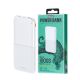 Remax Lango 2 Series 2.4A USB-A & USB-C Output 10000mAh Power Bank [White]