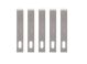 Blade for Metal Non-slip Knife Razor Tool [10 pcs] [Flathead] [#4]