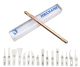 MECHANIC Metal Non-slip Knife Razor Tool for Motherboard Repair with 16 pcs Blade Set