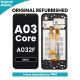 Samsung Galaxy A03 Core A032F 2021 LCD Screen Replacement with Digitizer Assembly [With Frame] [Original Refurbished] [Black]