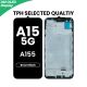 Samsung Galaxy A15 4G A155 / 5G A156 2023 OLED Screen Replacement with Digitizer Assembly [With Frame] [Aftermarket] [Brave Black]