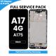Samsung Galaxy A17 4G A175 2025 OLED Screen Replacement with Digitizer Assembly [With Frame] [Service Pack] [Black]