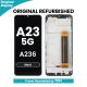 Samsung Galaxy A23 5G A236 2022 LCD Screen Replacement with Digitizer Assembly [with Frame] [Original Refurbished] [Black]