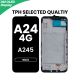Samsung Galaxy A24 4G A245 2023 LCD Screen Replacement with Digitizer Assembly [With Frame] [Aftermarket] [Black]